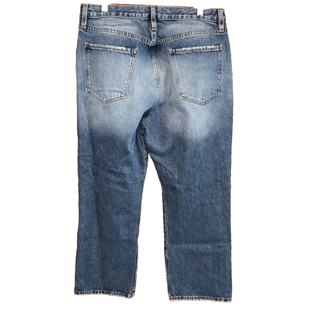 FRAME Crop 31 Denim Jeans Light Wash Casual Minimalist Premium Designer Denim